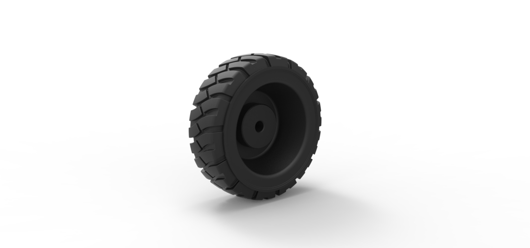 Diecast Offroad wheel 4 3D Print 239399
