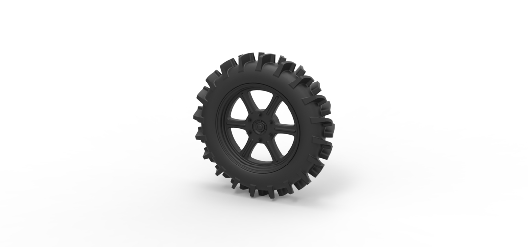 Diecast Offroad wheel 20 3D Print 239583