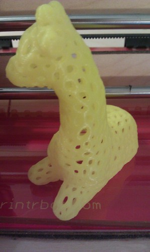Giraffe - Voronoi Style 3D Print 23961