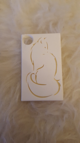 Keychain 'cat' 3D Print 239855 Keychain 'cat' 3D Print 239855