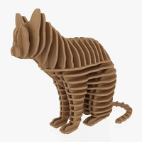 Small Puzzle Cat 1 3D Printing 239982
