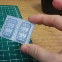 Small Lego Mold 3D Printing 24055