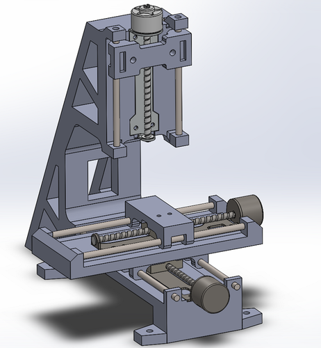 Mini CNC Mill 3D Print 240595