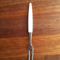 Small Replacement handle for small serving fork 3D Printing 240628
