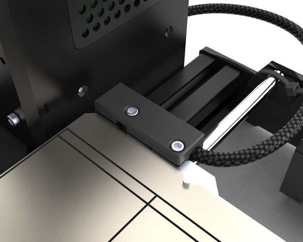HeatBed-SolderCover for 14mm M3 Cap Screw 3D Print 240786 HeatBed-SolderCover for 14mm M3 Cap Screw 3D Print 240786