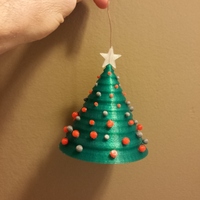 Small 3D Christmas Tree 3D Printing 24110
