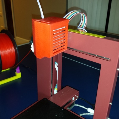 Afinia H-Series Printer Extruder Housing 3D Print 24115