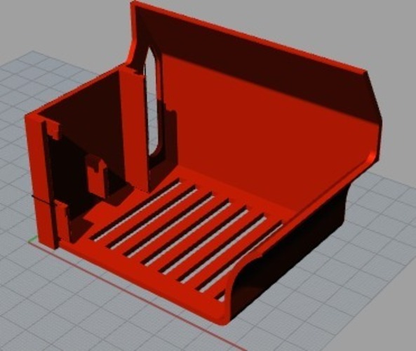 Afinia H-Series Printer Extruder Housing 3D Print 24117