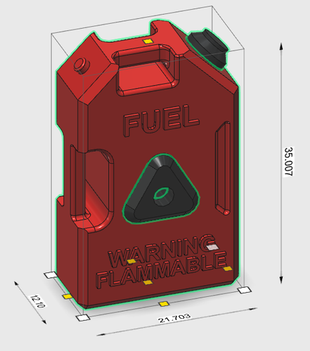 Fuel can set v3 scale 1/10 3D Print 241202 Fuel can set v3 scale 1/10 3D Print 241202