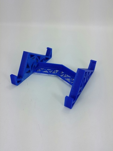 Triangles Tablet Stand 3D Print 24124
