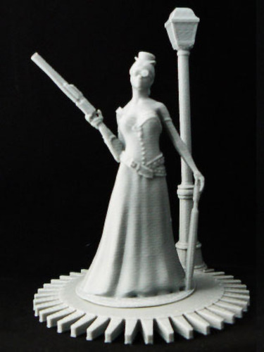 Steampunk Lady : jisabelle 3D Print 24139