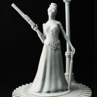Small Steampunk Lady : jisabelle 3D Printing 24139