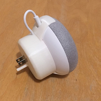Small Google Home Mini - US socket stand 3D Printing 241763