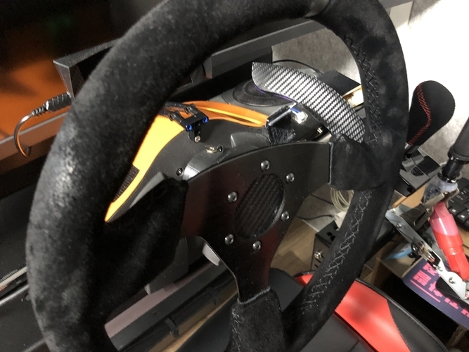 Wheel Adapter for Fanatec Porsche 911 GT3 RS V2 Racing Wheel 3D Print 241799