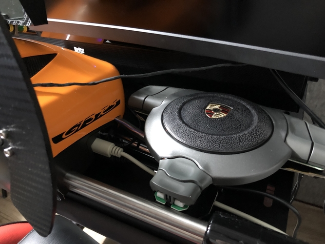 Wheel Adapter for Fanatec Porsche 911 GT3 RS V2 Racing Wheel 3D Print 241804