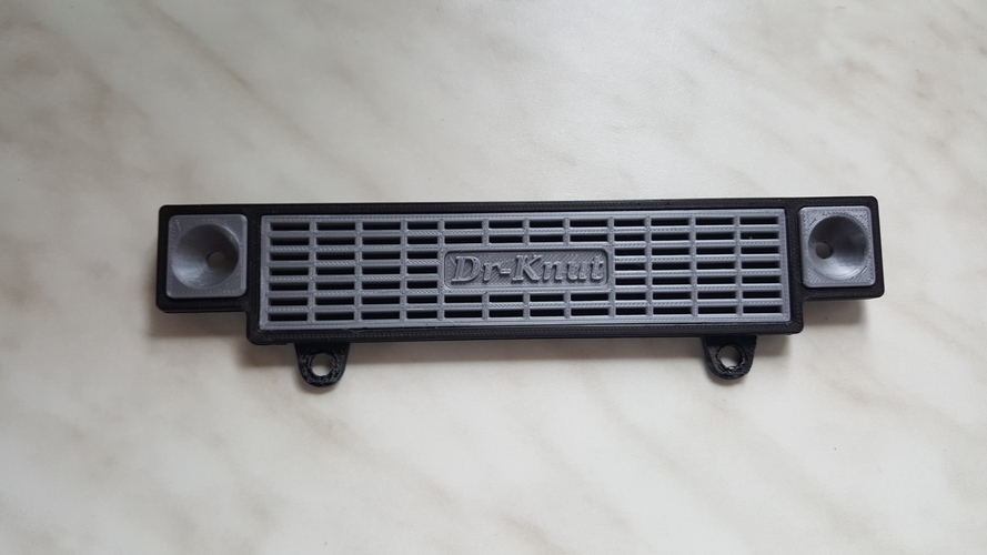 RC4WD Chevy Blazer Front Grill Logo 3D Print 241857 RC4WD Chevy Blazer Front Grill Logo 3D Print 241857
