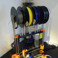 Small Prusa I3 Spool Holder System 3D Printing 241908