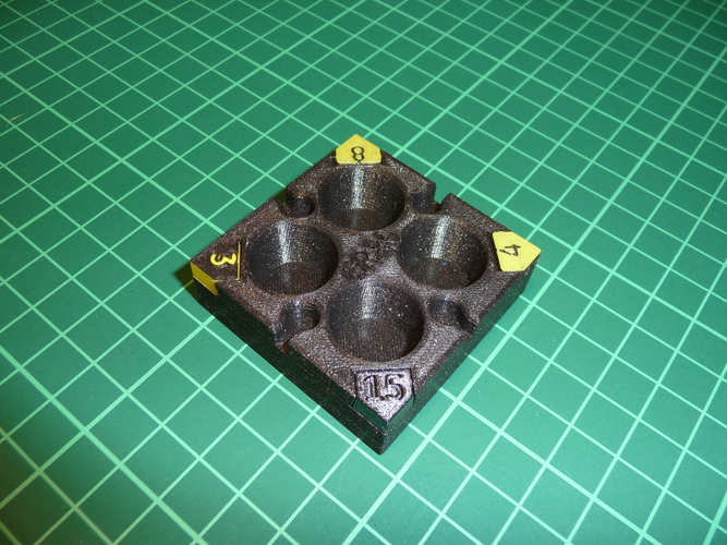 Modular ER32 collet tray 3D Print 241999