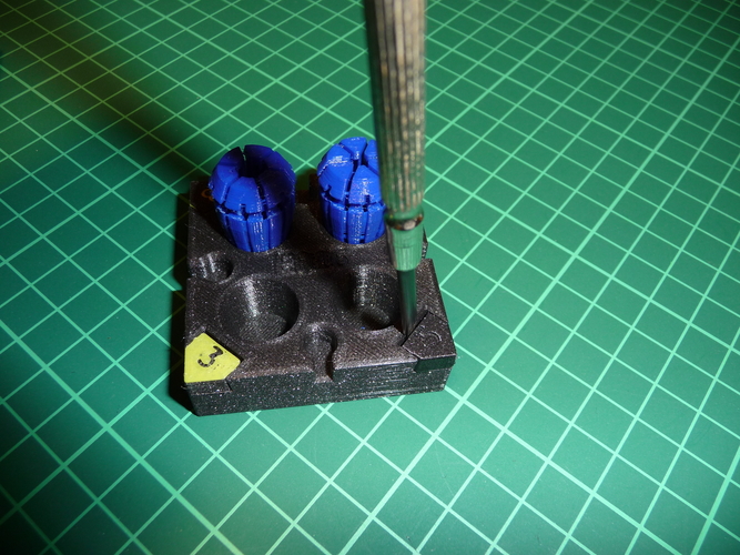 Modular ER32 collet tray 3D Print 242020
