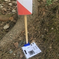 Small Orienteering sign holders 3D Printing 242103