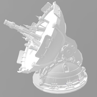 Small Radar Sci Fi - Scenery 40k 3D Printing 242166