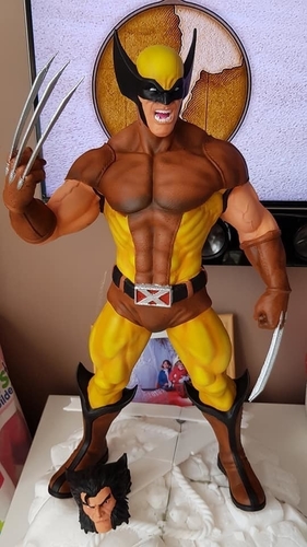 Wolverine classic with 3 interchangeable heads 3D Print 242311 Wolverine classic with 3 interchangeable heads 3D Print 242311