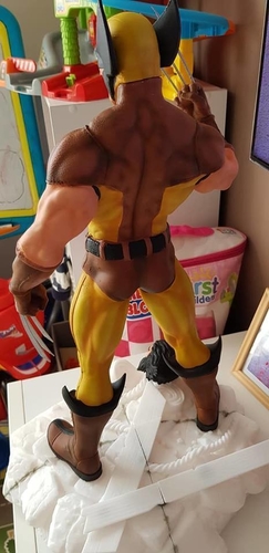 Wolverine classic with 3 interchangeable heads 3D Print 242312 Wolverine classic with 3 interchangeable heads 3D Print 242312