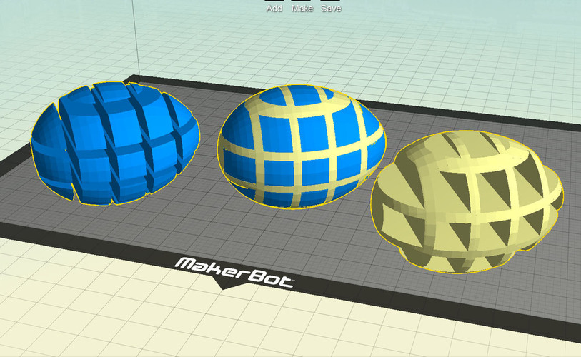 Easter Egg Maker for Customizer 3D Print 24237