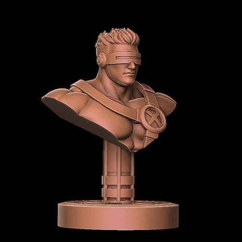 Cyclops and Phoenix Diorama + Free Extras 3D Print 242389 Cyclops and Phoenix Diorama + Free Extras 3D Print 242389