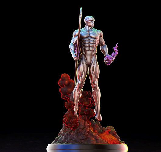Silver Surfer - 3D print model 3D Print 242444 Silver Surfer - 3D print model 3D Print 242444