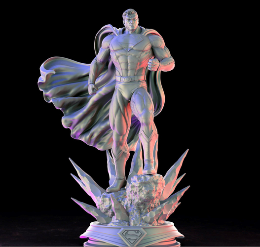 Superman - 3d print model 3D Print 242461 Superman - 3d print model 3D Print 242461