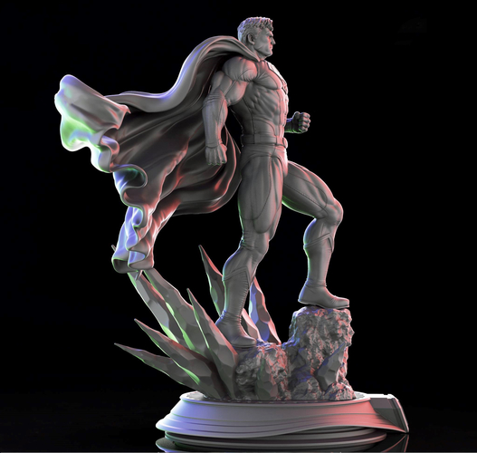 Superman - 3d print model 3D Print 242463 Superman - 3d print model 3D Print 242463