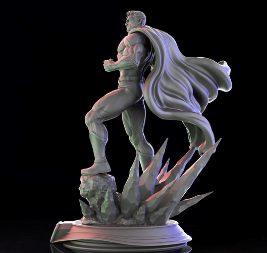 Superman - 3d print model 3D Print 242467 Superman - 3d print model 3D Print 242467