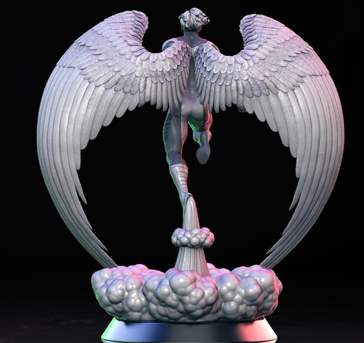 X-MEN Angel - 3D Print Model 3D Print 242498 X-MEN Angel - 3D Print Model 3D Print 242498