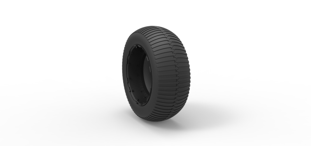 Diecast Wheel from Bigfoot 5 3D Print 242500 Diecast Wheel from Bigfoot 5 3D Print 242500
