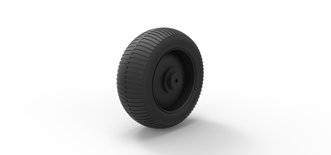 Diecast Wheel from Bigfoot 5 3D Print 242502 Diecast Wheel from Bigfoot 5 3D Print 242502