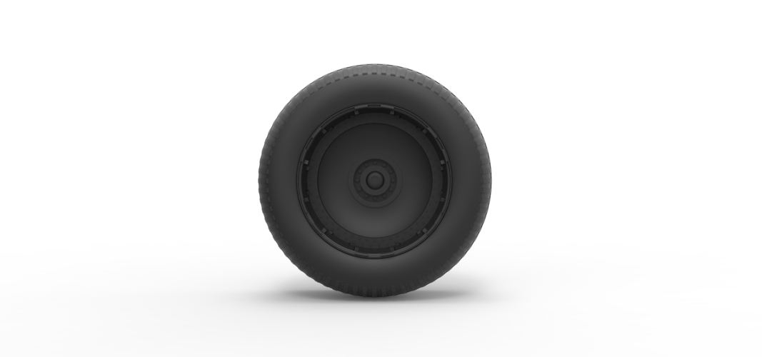 Diecast Wheel from Bigfoot 5 3D Print 242503 Diecast Wheel from Bigfoot 5 3D Print 242503