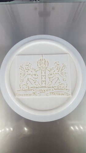 Coat of arms of Amsterdam coaster 3D Print 242510 Coat of arms of Amsterdam coaster 3D Print 242510