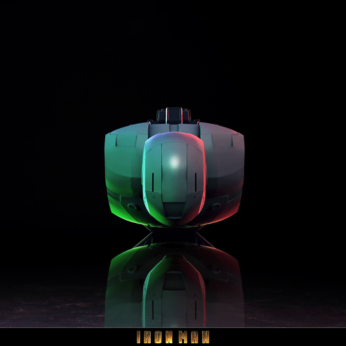 Iron Man Bust 3D Print 3D Print 242688 Iron Man Bust 3D Print 3D Print 242688