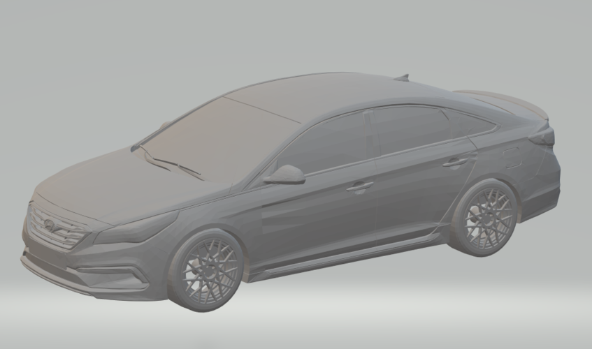 hyundai sonata slot car 3D Print 242872 hyundai sonata slot car 3D Print 242872
