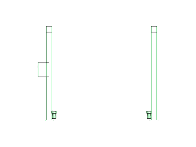 Scaler Crawler Car Truck 2 Säulen-Hebenbühne / two column lift 3D Print 242948 Scaler Crawler Car Truck 2 Säulen-Hebenbühne / two column lift 3D Print 242948