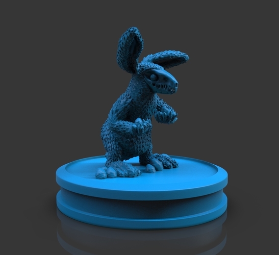 Wendigo Eastern Rabbit Monster 3D Print 243236