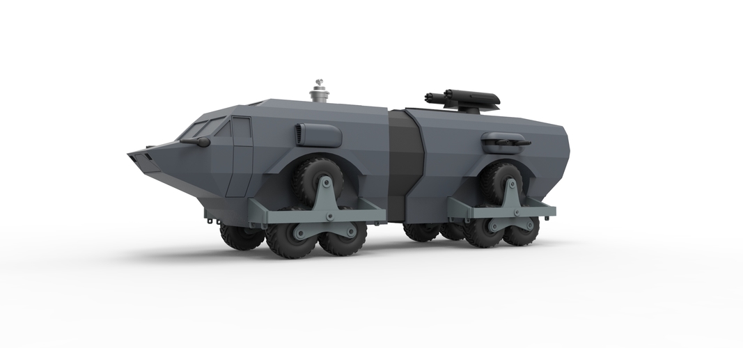Diecast model Landmaster from Damnation Alley Scale 1:38 3D Print 243330 Diecast model Landmaster from Damnation Alley Scale 1:38 3D Print 243330