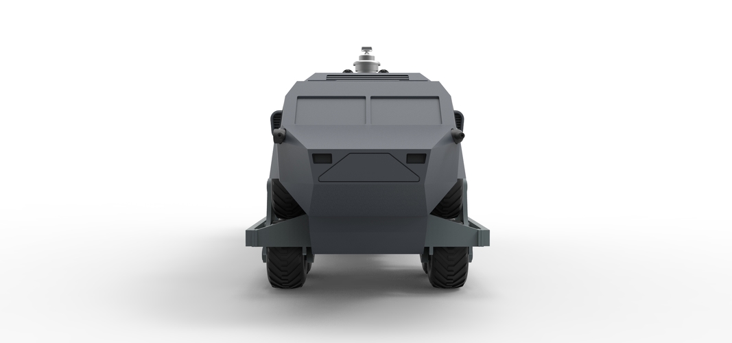 Diecast model Landmaster from Damnation Alley Scale 1:38 3D Print 243334 Diecast model Landmaster from Damnation Alley Scale 1:38 3D Print 243334