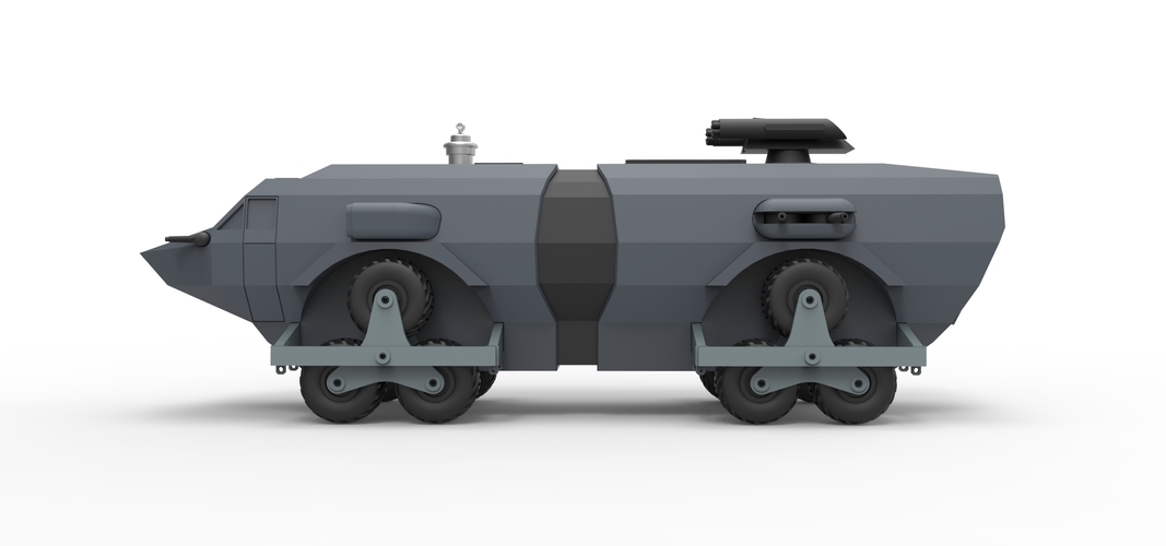 Diecast model Landmaster from Damnation Alley Scale 1:38 3D Print 243335 Diecast model Landmaster from Damnation Alley Scale 1:38 3D Print 243335