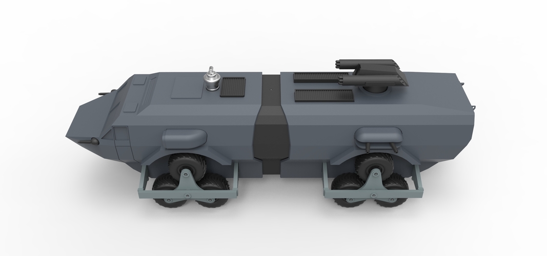 Diecast model Landmaster from Damnation Alley Scale 1:38 3D Print 243336 Diecast model Landmaster from Damnation Alley Scale 1:38 3D Print 243336