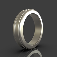 Small Jewelry Simple Ring 3D Printing 243395