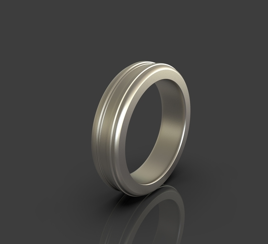 Jewelry Simple Ring 3D Print 243402