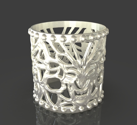 Jewelry Vampire And Wolfman Bracelet 3D Print 243632