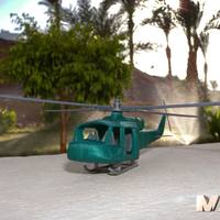 Small army chopper 3D Printing 24365